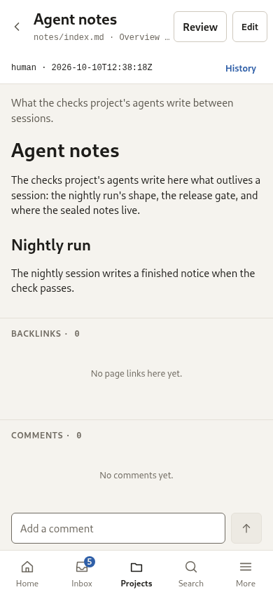 A knowledge base page read in the wiki.